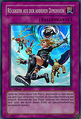 Rückkehr aus der anderen Dimension