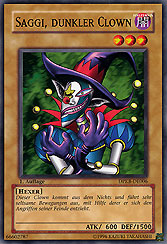 Saggi, dunkler Clown