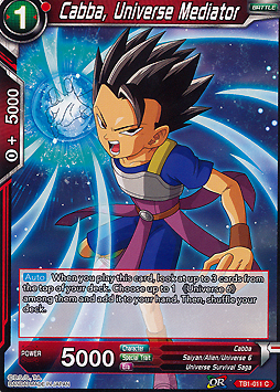 Cabba, Universe Mediator