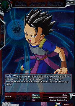 Cabba, Universe Mediator