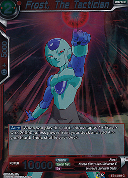 Frost, The Tactician