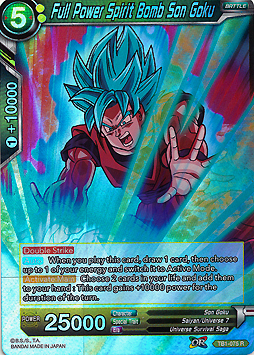Full Power Spirit Bomb Son Goku