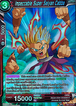 Impeccable Super Saiyan Cabba