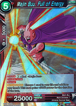 Majin Buu, Full of Energy