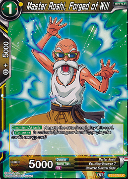 Master Roshi, Forged of Will