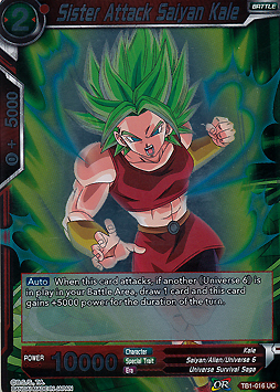 Sister Attack Saiyan Kale