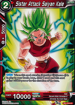 Sister Attack Saiyan Kale