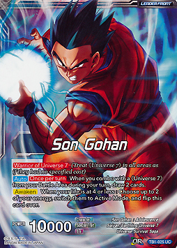 Son Gohan, Leader of Universe 7