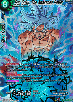Son Goku, The Awakened Power