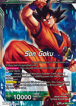 Sharpened Power Son Goku