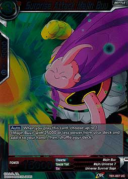 Surprise Attack Majin Buu
