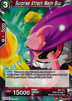 Surprise Attack Majin Buu