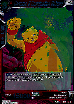 Universe 6 Combination Botamo