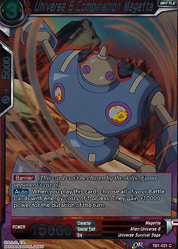 Universe 6 Combination Magetta