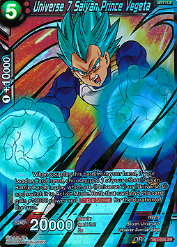 Universe 7 Saiyan Prince Vegeta