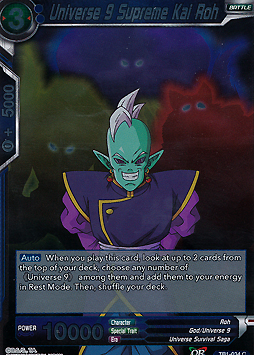 Universe 9 Supreme Kai Roh