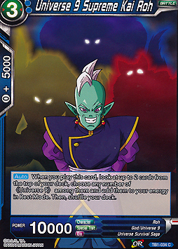 Universe 9 Supreme Kai Roh