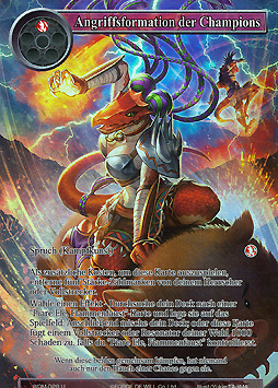 Angriffsformation der Champions