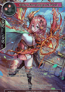 Elfen-Feuerbogenschützin