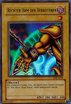 Rechter Arm der Verbotenen