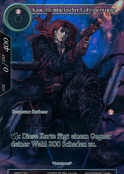 Kain, Heimtückischer Gottesbezwinger