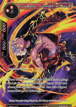 Salamander, Gesandter des Feuers