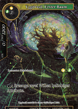 Yggdrasil, Erster Baum