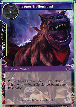 Treuer Höllenhund