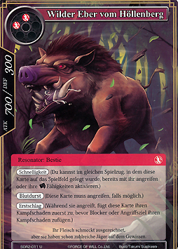 Wilder Eber vom Höllenberg