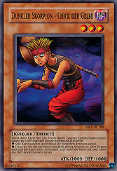 Dunkler Skorpion - Chick der Gelbe