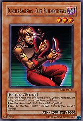 Dunkler Skorpion - Cliff, Fallenentferner