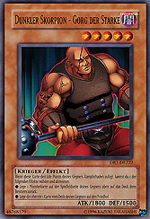 Dunkler Skorpion - Gorg der Starke