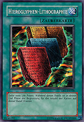 Hieroglyphen-Lithographie