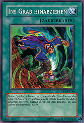 Ins Grab hinabziehen