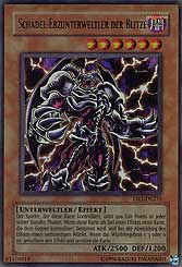 Schädel-Erzunterweltler der Blitze