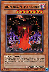 Verzweiflung aus der Finsternis