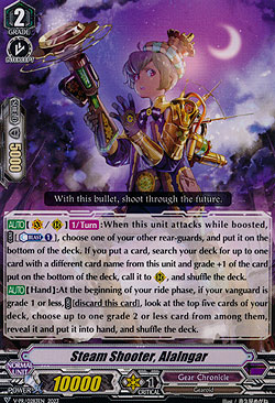 Steam Shooter, Alalngar