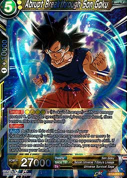 Abrupt Breakthrough Son Goku