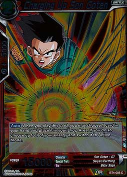 Charging Up Son Goten