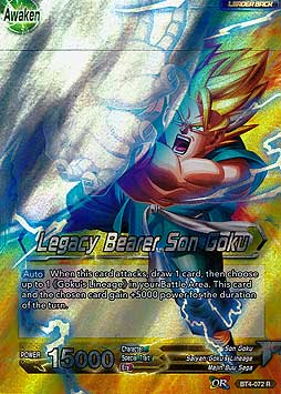 Legacy Bearer Son Goku