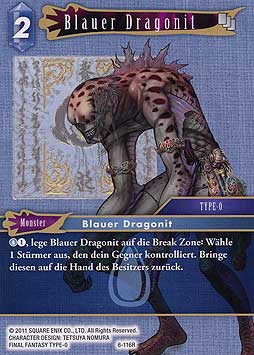 Blauer Dragonit