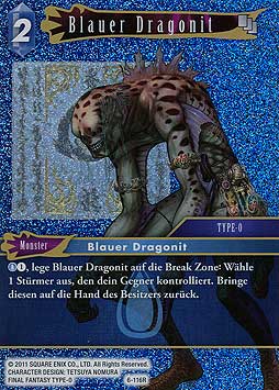 Blauer Dragonit