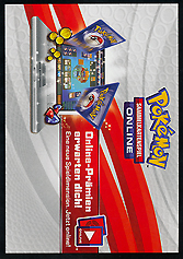 Pokemon Online Code Card