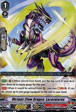 Vicious Claw Dragon, Laceraterex