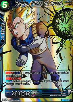 Vegeta, Prince of Speed