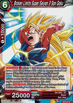 Broken Limtis Super Saiyan 3 Son Goku