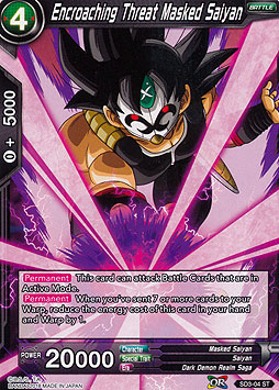 Encroaching Threat Masked Saiyan 