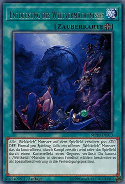Entdeckung des Weltvermächtnisses
