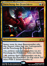 Forschung des Feuerhirns