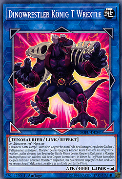 Dinowrestler King T Wrextle – SOFU-EN041 Common Karte, Unbegrenzte Auflage Für Sammler